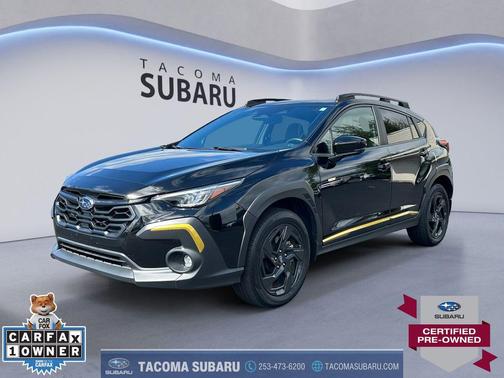 Crystal Black Silica 2024 Subaru Crosstrek Sport