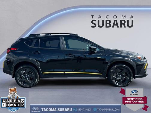Crystal Black Silica 2024 Subaru Crosstrek Sport