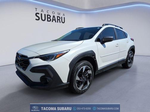 Crystal White Pearl 2024 Subaru Crosstrek Limited