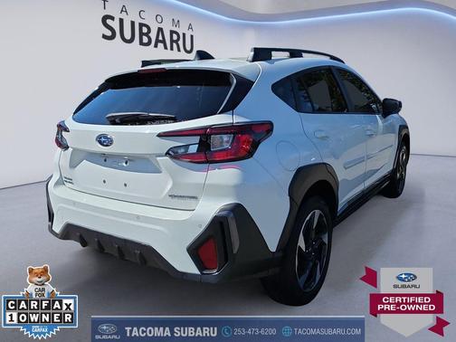 Crystal White Pearl 2024 Subaru Crosstrek Limited