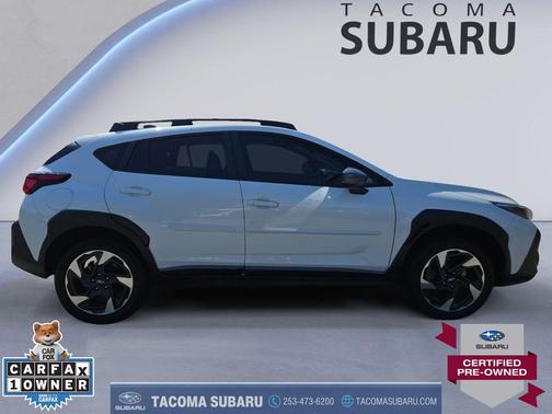 Crystal White Pearl 2024 Subaru Crosstrek Limited
