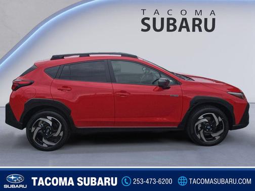 Pure Red 2026 Subaru Crosstrek Hybrid Base