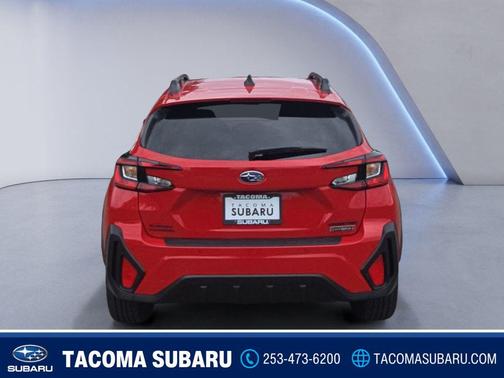Pure Red 2026 Subaru Crosstrek Hybrid Base