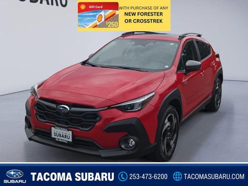 Pure Red 2026 Subaru Crosstrek Hybrid Base