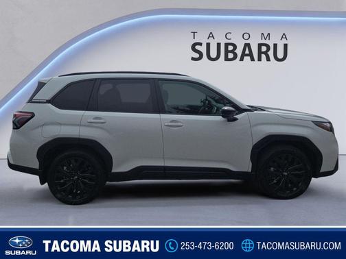 Crystal White Pearl 2026 Subaru Forester Sport