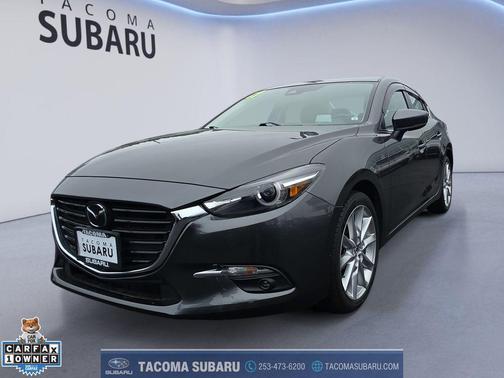 Machine Gray Metallic 2017 Mazda Mazda3 Grand Touring