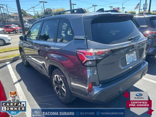 Gray Metallic 2025 Subaru Forester Premium