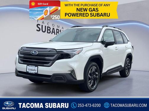 Crystal White Pearl 2026 Subaru Forester Limited