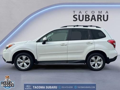 Crystal White Pearl 2016 Subaru Forester 2.5i Premium