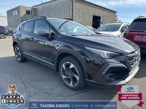 Crystal Black Silica 2024 Subaru Crosstrek Limited