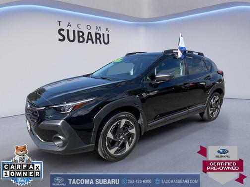 Crystal Black Silica 2024 Subaru Crosstrek Limited