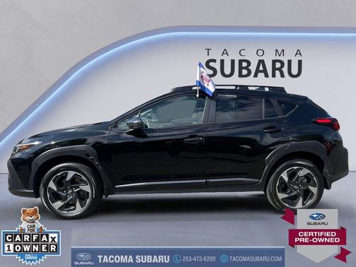 Crystal Black Silica 2024 Subaru Crosstrek Limited