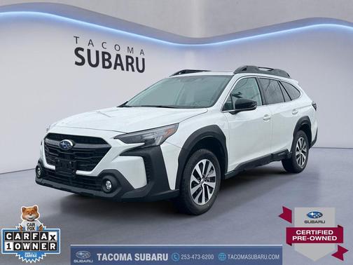 Crystal White Pearl 2025 Subaru Outback Premium