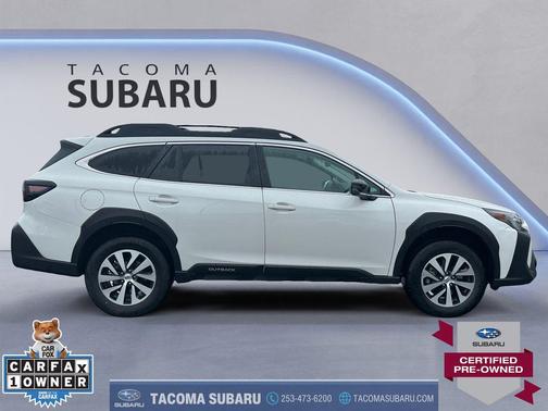 Crystal White Pearl 2025 Subaru Outback Premium