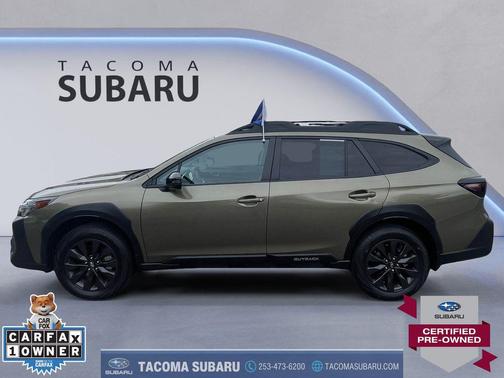 Autumn Green Metallic 2025 Subaru Outback Onyx Edition