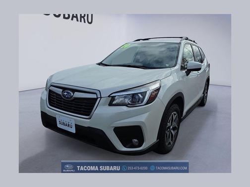Crystal White Pearl 2020 Subaru Forester Premium