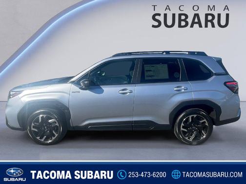 Ice Silver Metallic 2026 Subaru Forester Hybrid Premium