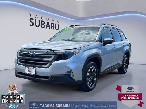 Ice Silver Metallic 2025 Subaru Forester Premium