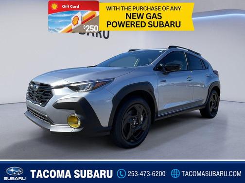 Ice Silver Metallic 2026 Subaru Crosstrek Hybrid Base