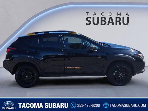 Crystal Black Silica 2026 Subaru Crosstrek Wilderness