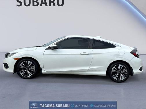 White Orchid Pearl 2016 Honda Civic EX-L