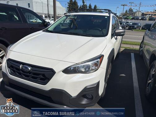Crystal White Pearl 2023 Subaru Crosstrek Sport