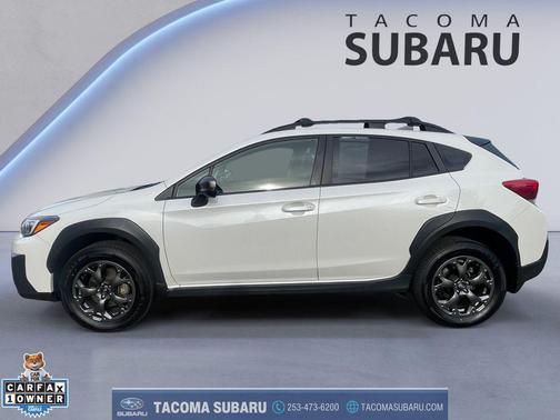 Crystal White Pearl 2023 Subaru Crosstrek Sport