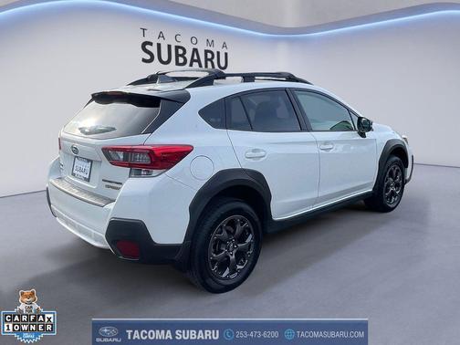 Crystal White Pearl 2023 Subaru Crosstrek Sport