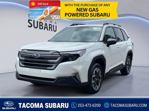 Crystal White Pearl 2026 Subaru Forester Premium