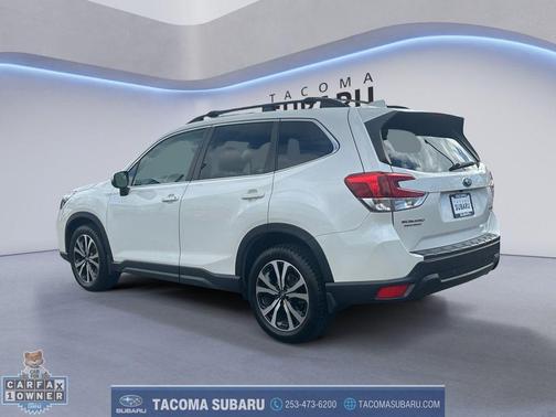 Crystal White Pearl 2020 Subaru Forester Limited
