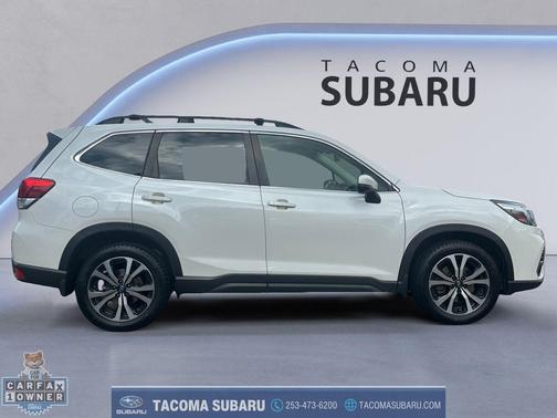 Crystal White Pearl 2020 Subaru Forester Limited