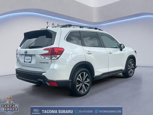 Crystal White Pearl 2020 Subaru Forester Limited