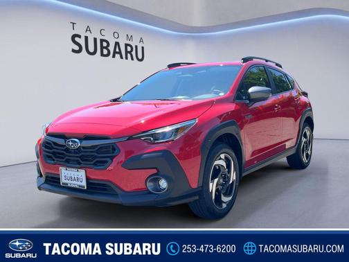 Pure Red 2026 Subaru Crosstrek Hybrid Base