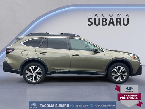 Autumn Green Metallic 2022 Subaru Outback Limited