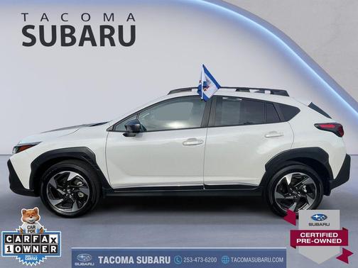 Crystal White Pearl 2025 Subaru Crosstrek Limited