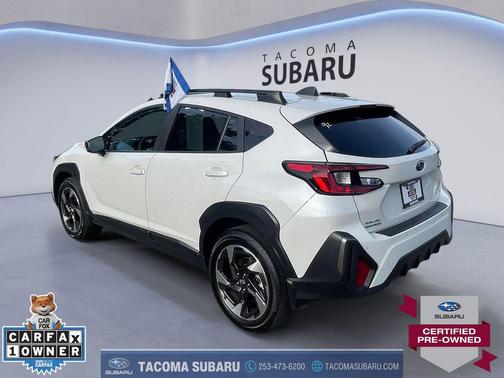 Crystal White Pearl 2025 Subaru Crosstrek Limited
