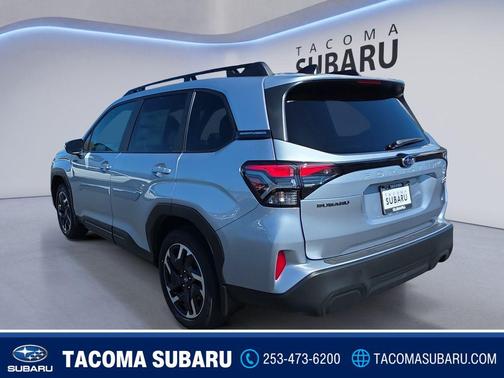 Ice Silver Metallic 2026 Subaru Forester Hybrid Premium