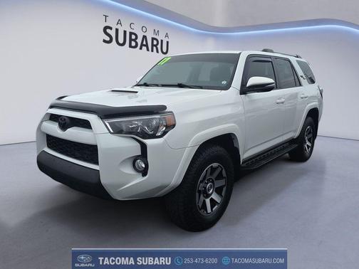 Super White 2017 Toyota 4Runner TRD Off Road Premium