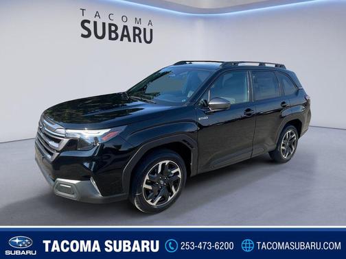 Crystal Black Silica 2026 Subaru Forester Hybrid Premium
