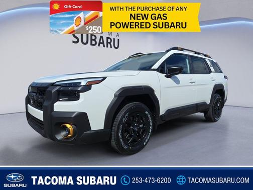 Crystal White Pearl 2026 Subaru Outback Wilderness