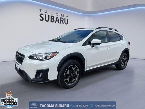 Crystal White Pearl 2020 Subaru Crosstrek Premium