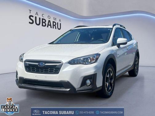 Crystal White Pearl 2020 Subaru Crosstrek Premium