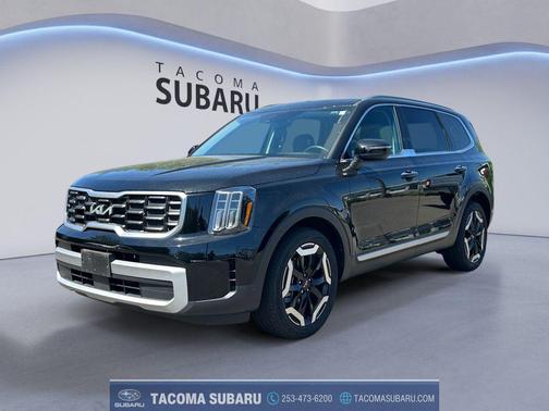 Ebony Black 2024 Kia Telluride S