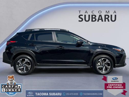 Crystal Black Silica 2024 Subaru Crosstrek Premium