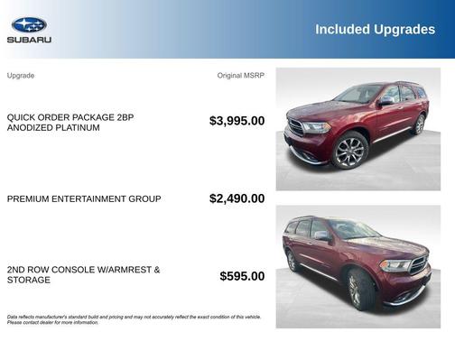 2018 Dodge Durango Citadel