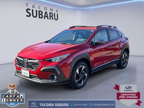 Lithium Red Pearl 2025 Subaru Crosstrek Limited