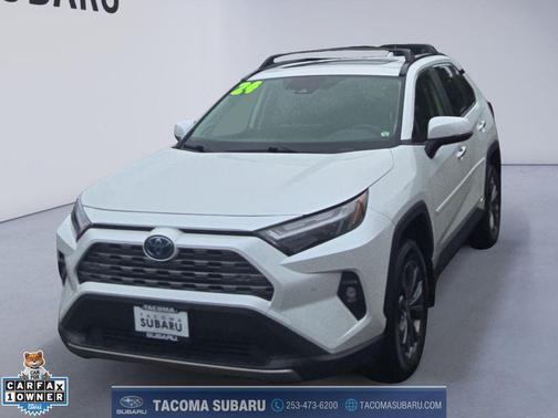 Wind Chill Pearl 2024 Toyota RAV4 Hybrid Limited