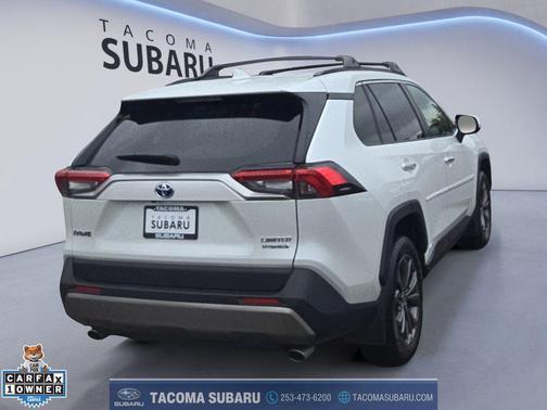 Wind Chill Pearl 2024 Toyota RAV4 Hybrid Limited