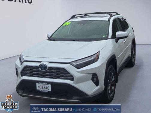 Wind Chill Pearl 2024 Toyota RAV4 Hybrid Limited