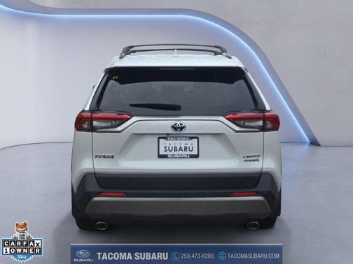 Wind Chill Pearl 2024 Toyota RAV4 Hybrid Limited
